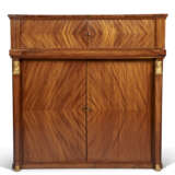 AN EMPIRE GILT-BRONZE MOUNTED MAHOGANY BUREAU A PUPITIRE - photo 1