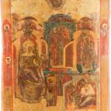 A LARGE ICON SHOWING THE NATIVITY OF THE MOTHER OF GOD - photo 1