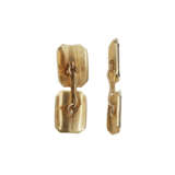 DAVID WEBB PAIR CUFFLINKS AND UNSIGNED DRESS STUD ACCOMPANIED BY GROUP OF GOLD AND GEM SET CUFFLINKS - photo 6