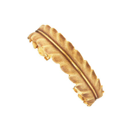 BUCCELLATI GOLD LEAF BRACELET CUFF BRACELET - photo 1