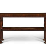 A GEORGE IV MAHOGANY SERVING TABLE AND COLLECTED BAR SERVICE - фото 2