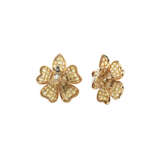 CITRINE AND DIAMOND EARRINGS - Foto 2