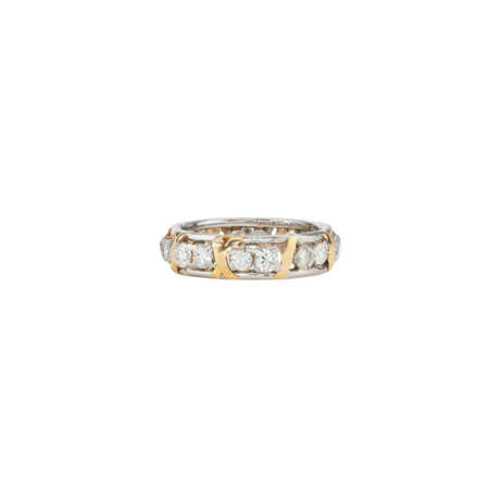 TIFFANY & CO., JEAN SCHLUMBERGER DIAMOND 'SIXTEEN STONE' ETERNITY BAND - фото 1