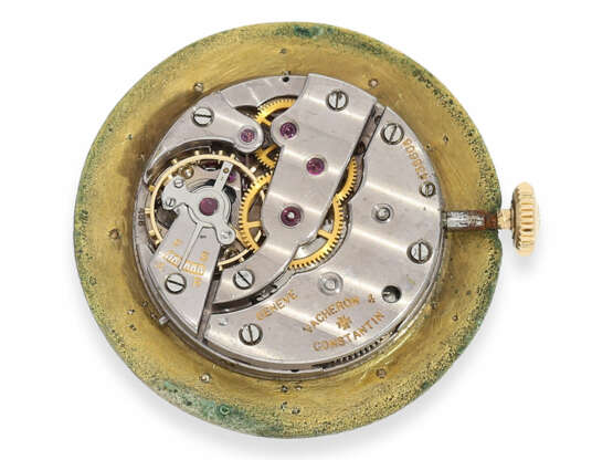Armbanduhr: seltene und attraktive, sehr frühe Vacheron & Constantin Herrenuhr in Rotgold, sog. "Teardrop", ca. 1942 - Foto 7