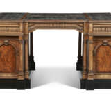 A LARGE ENGLISH MAHOGANY PARTNER`S DESK - photo 6