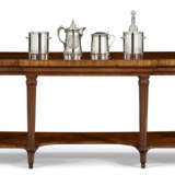 A WILLIAM IV MAHOGANY SERVING TABLE AND COLLECTED BAR SERVICE - photo 2