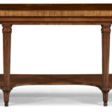 A WILLIAM IV MAHOGANY SERVING TABLE AND COLLECTED BAR SERVICE - photo 4