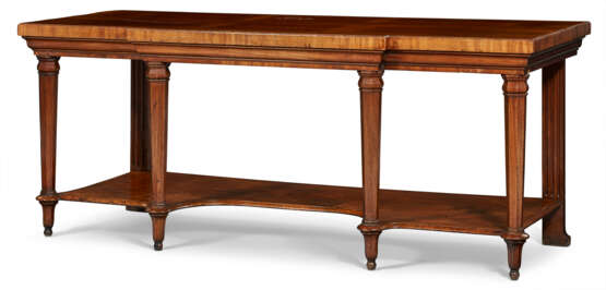 A WILLIAM IV MAHOGANY SERVING TABLE AND COLLECTED BAR SERVICE - photo 5