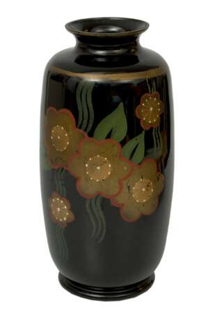 Art-deco style vase Glass Early 20th century - photo 1