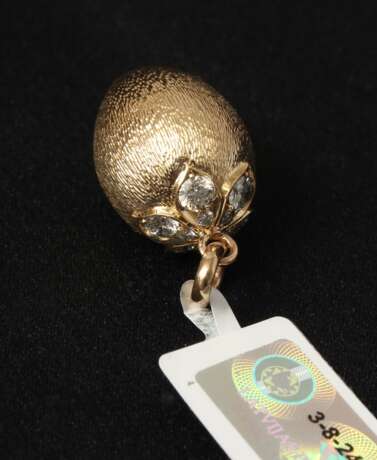 Golden pendant with diamonds Gold Antiquity 21th century - photo 2