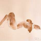 Serhiy Reznichenko Watercolor Nude Sketch 21st Century Paper 21th century - photo 3