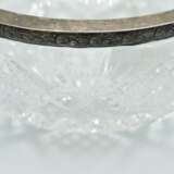 Crystal bowl with silver trim Silver Mid-20th century - photo 4