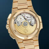 PATEK PHILIPPE, SOUGHT AFTER PINK GOLD FLYBACK CHRONOGRAPH DUAL TIME 'NAUTILUS', REF. 5990/1R-001 - фото 3