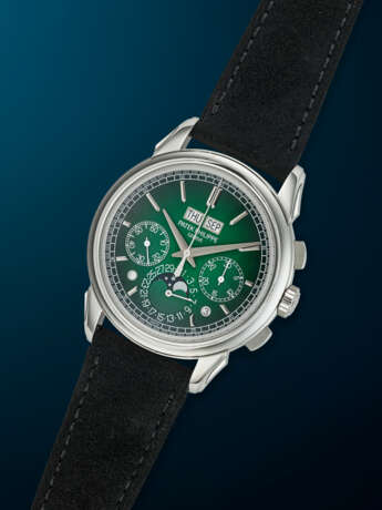 PATEK PHILIPPE, VIBRANT PLATINUM PERPETUAL CALENDAR CHRONOGRAPH WRISTWATCH, REF. 5270P-014 - фото 2