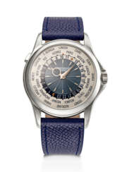 PATEK PHILIPPE, PLATINUM WORLD TIME WRISTWATCH, REF. 5130P-001