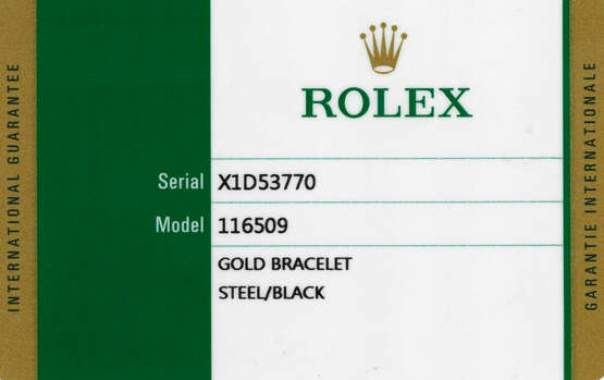 ROLEX, WHITE GOLD CHRONOGRAPH 'DAYTONA', REF. 116509 - Foto 5