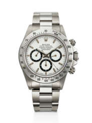 ROLEX, VERY RARE AND INTRIGUING STAINLESS STEEL CHRONOGRAPH 'DAYTONA', WITH 'NO DAYTONA' DIAL, REF. 16520