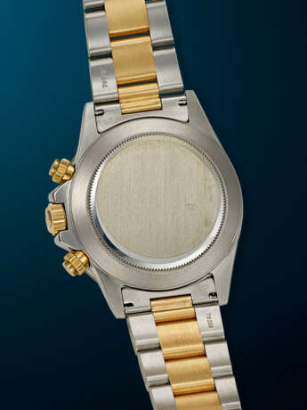 ROLEX, STAINLESS STEEL AND YELLOW GOLD CHRONOGRAPH 'DAYTONA', REF. 16523 - Foto 3