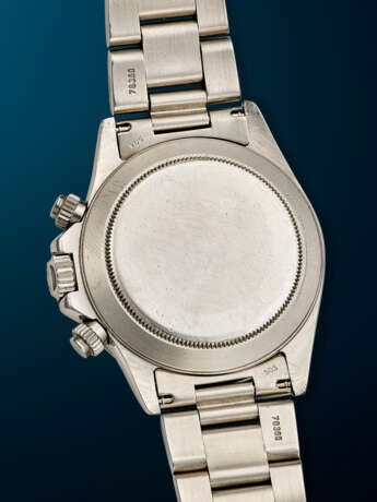 ROLEX, STAINLESS STEEL CHRONOGRAPH 'DAYTONA', SO-CALLED 'INVERTED 6', REF. 16520 - Foto 3