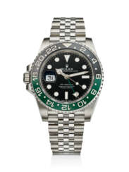 ROLEX, COVETED STAINLESS STEEL LEFT HANDED DUAL TIME 'GMT-MASTER II', REF. 126720VTNR