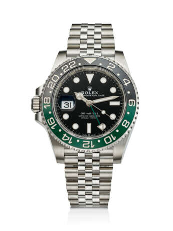 ROLEX, COVETED STAINLESS STEEL LEFT HANDED DUAL TIME 'GMT-MASTER II', REF. 126720VTNR - фото 1