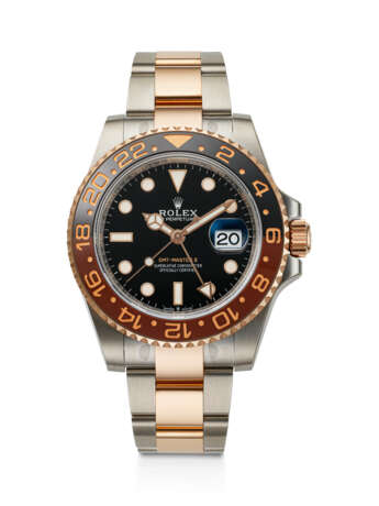 ROLEX, PINK GOLD AND STAINLESS STEEL DUAL TIME ‘GMT-MASTER II’, REF. 126711CHNR - Foto 1