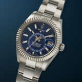 ROLEX, STAINLESS STEEL AND WHITE GOLD ANNUAL CALENDAR DUAL TIME 'SKY-DWELLER', REF. 326934 - photo 2