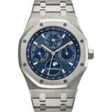 AUDEMARS PIGUET, COVETED STAINLESS STEEL PERPETUAL CALENDAR 'ROYAL OAK', WITH MOON PHASES, REF. 26574ST - photo 1