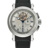 BREGUET, RARE PLATINUM TOURBILLON CHRONOGRAPH 'HORLOGER DE LA MARINE', REF. 5837 - photo 1