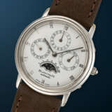 BLANCPAIN, WHITE GOLD PERPETUAL CALENDAR WRISTWATCH, WITH MOON PHASES, REF. 3595 - photo 2