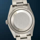 ROLEX, STAINLESS STEEL 'DATEJUST', WITH GREEN PALM MOTIF DIAL, REF. 126200 - photo 3