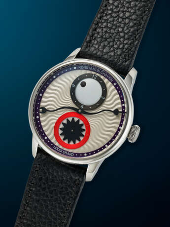 LOUIS ERARD X KONSTANTIN CHAYKIN, RARE AND UNUSUAL LIMITED EDITION SET OF 2 STAINLESS STEEL 'LE DIPTYQUE' - photo 4