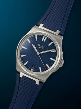 CZAPEK, STAINLESS STEEL 'ANTARCTIQUE, PASSAGE DE DRAKE - DEEP BLUE' - photo 2