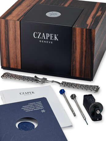 CZAPEK, STAINLESS STEEL 'ANTARCTIQUE, PASSAGE DE DRAKE - DEEP BLUE' - photo 4