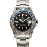 ROLEX, STAINLESS STEEL DUAL TIME 'GMT-MASTER' CORNINO, WITH GILT UNDERLINE DIAL, REF. 1675 - photo 1