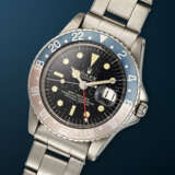 ROLEX, STAINLESS STEEL DUAL TIME 'GMT-MASTER' CORNINO, WITH GILT UNDERLINE DIAL, REF. 1675 - photo 2