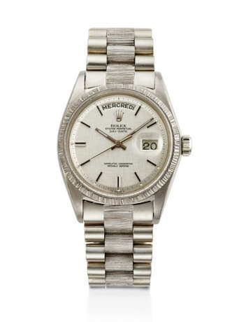 ROLEX, WHITE GOLD 'DAY-DATE', REF. 1807 - photo 1