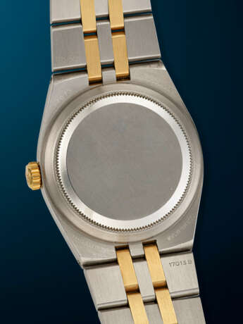 ROLEX, STAINLESS STEEL, YELLOW GOLD AND DIAMOND-SET 'OYSTERQUARTZ DATEJUST', REF. 17013 - Foto 3