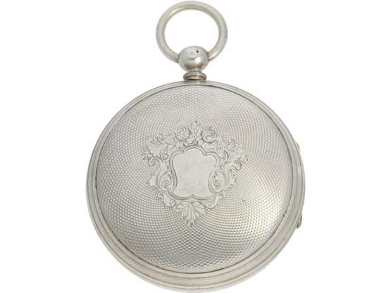 Taschenuhr: technische Rarität, eine der frühesten bekannten astronomischen Taschenuhren mit echtem ewigen Kalender "Quantième Bisextile", Frankreich um 1800 - photo 2