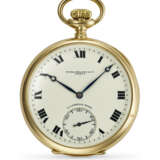 PATEK PHILIPPE, YELLOW GOLD OPENFACE POCKET WATCH, RETAILED BY A. CAIRELLI - Foto 1