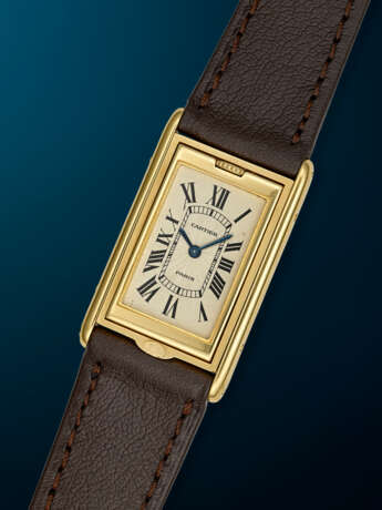 CARTIER, RARE 'TANK BASCULANTE' - Foto 2