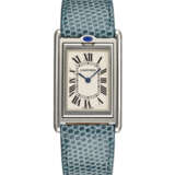 CARTIER, RARE STAINLESS STEEL 'MILLENNIUM TANK BASCULANTE', REF. 2390 - фото 1