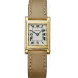 CARTIER, RARE YELLOW GOLD 'TANK DUOPLAN', WITH 'EAGLE BEAK' LUGS - фото 1