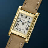 CARTIER, RARE YELLOW GOLD 'TANK DUOPLAN', WITH 'EAGLE BEAK' LUGS - фото 2