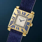 CARTIER, YELLOW GOLD AND ENAMEL QUARTZ 'OBUS' - photo 2