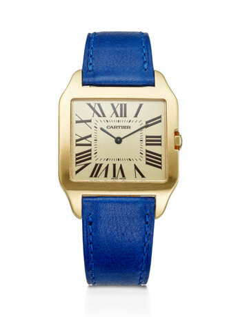 CARTIER, LARGE YELLOW GOLD 'SANTOS DUMONT', REF. 2649 - Foto 1