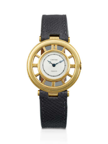 CARTIER, VERY RARE YELLOW GOLD 'RONDE GOUVERNAIL' - Foto 1