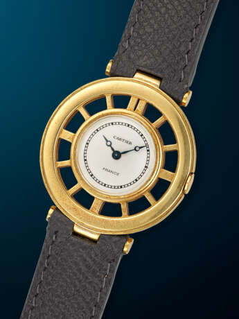 CARTIER, VERY RARE YELLOW GOLD 'RONDE GOUVERNAIL' - Foto 2