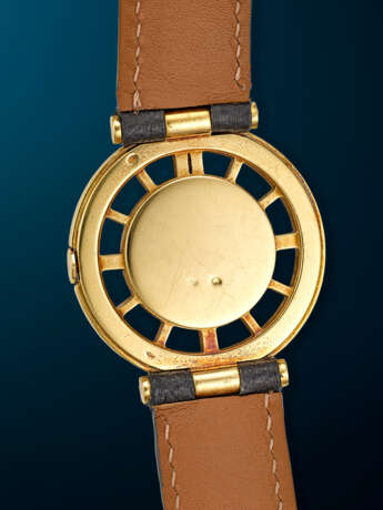 CARTIER, VERY RARE YELLOW GOLD 'RONDE GOUVERNAIL' - Foto 3