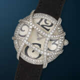 CARTIER, WHITE GOLD AND DIAMOND-SET QUARTZ 'RONDE FOLLE', REF. 2991 - фото 2